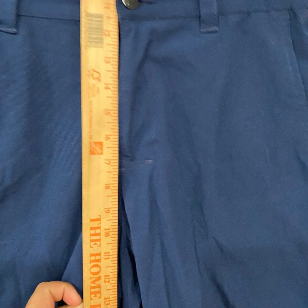 Banana Republic Mens Core Temp Shorts Navy Blue Stretch Ripstop Size 34 1559922